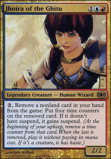 Commander: altered Jhoira of the Ghitu