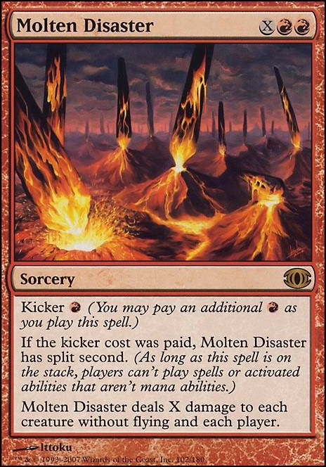 Featured card: Molten Disaster