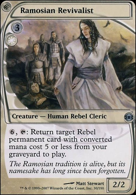 Ramosian Revivalist feature for Rebel Affinity