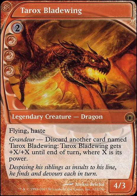 Featured card: Tarox Bladewing