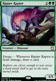 Ripjaw Raptor feature for Monsters of Ixalan