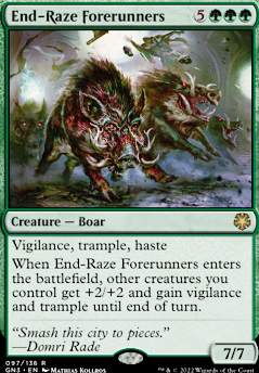 End-Raze Forerunners feature for The Beasty Boys (Budget)