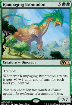 Featured card: Rampaging Brontodon
