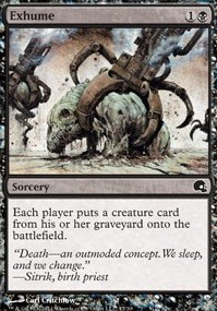Featured card: Exhume