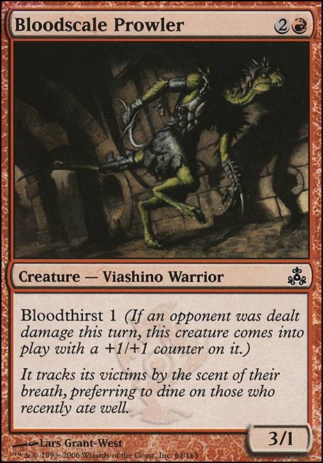 Featured card: Bloodscale Prowler