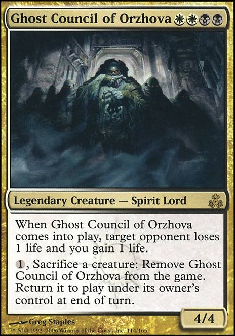 Commander: Ghost Council of Orzhova