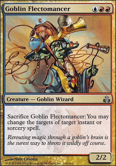 Goblin Flectomancer feature for Blue/red Wizard