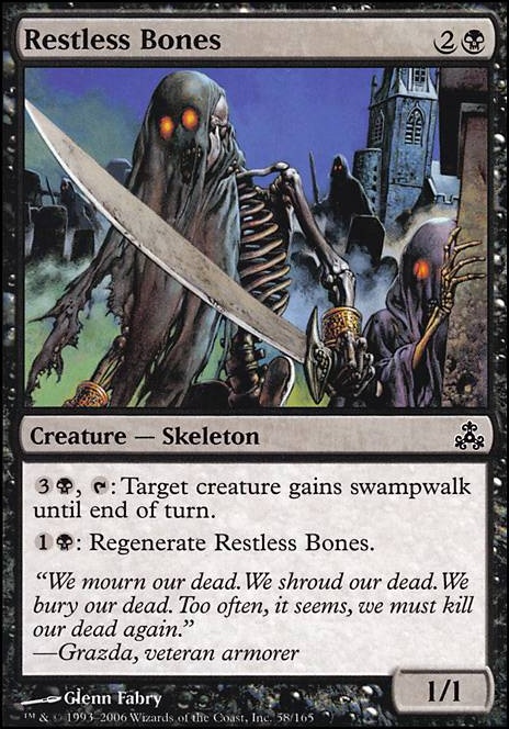 Featured card: Restless Bones