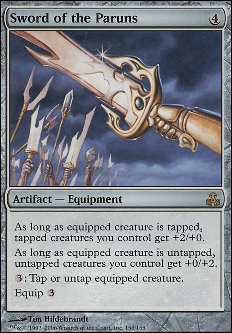 Featured card: Sword of the Paruns