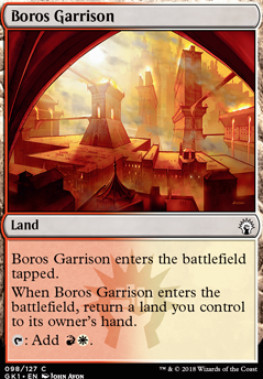 Boros Garrison feature for Boros Pauper