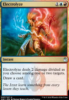 Electrolyze feature for Izzet Wizards