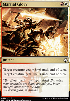 Martial Glory feature for Boros Heroic - Pauper