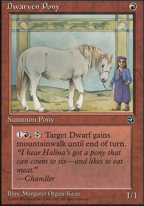 Dwarven Pony feature for Look at my horse