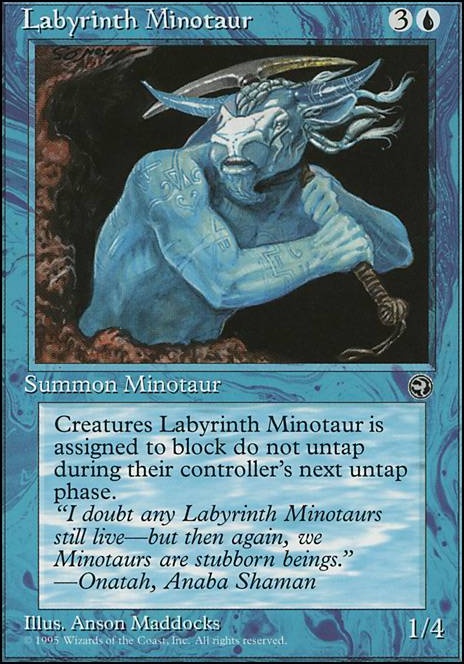 Featured card: Labyrinth Minotaur