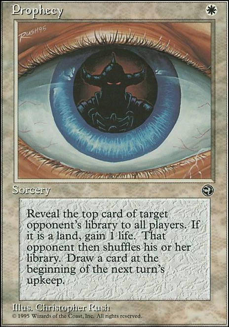 Featured card: Prophecy