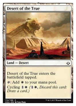 Featured card: Desert of the True