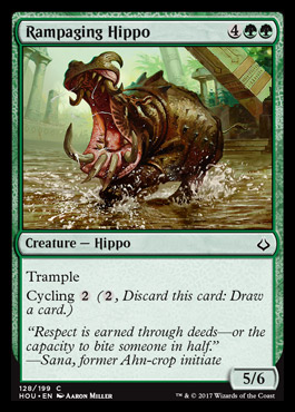 Featured card: Rampaging Hippo