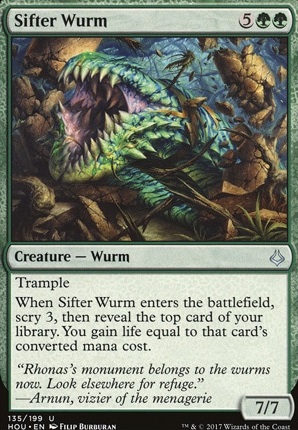 Featured card: Sifter Wurm