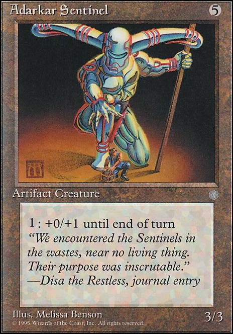 Featured card: Adarkar Sentinel