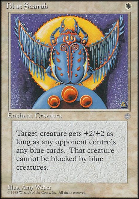 Featured card: Blue Scarab