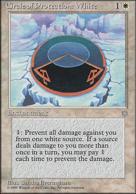 Featured card: Circle of Protection: White