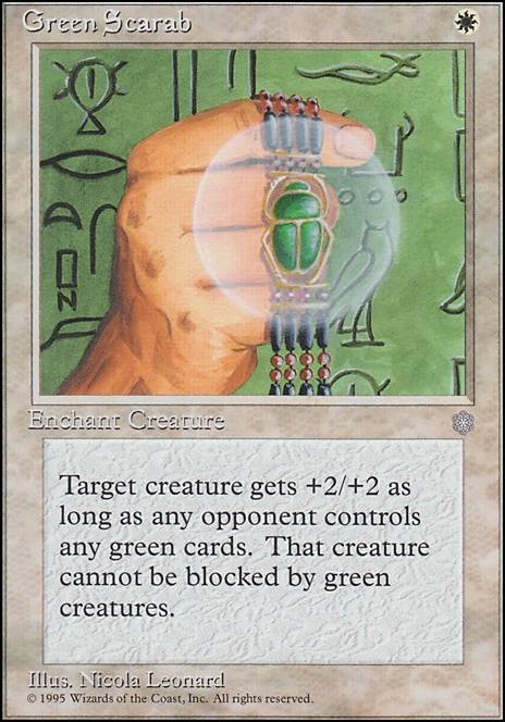 Featured card: Green Scarab