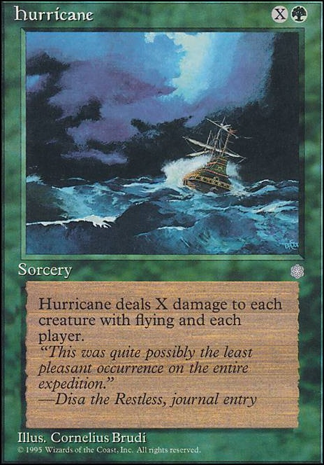 Featured card: Hurricane