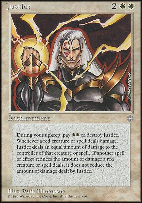 Featured card: Justice