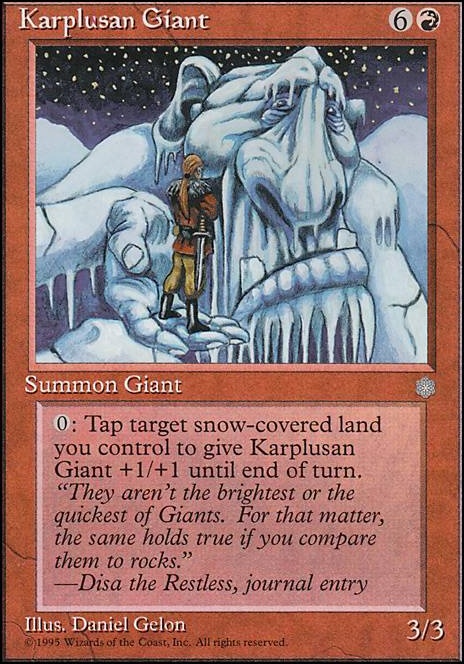 Karplusan Giant
