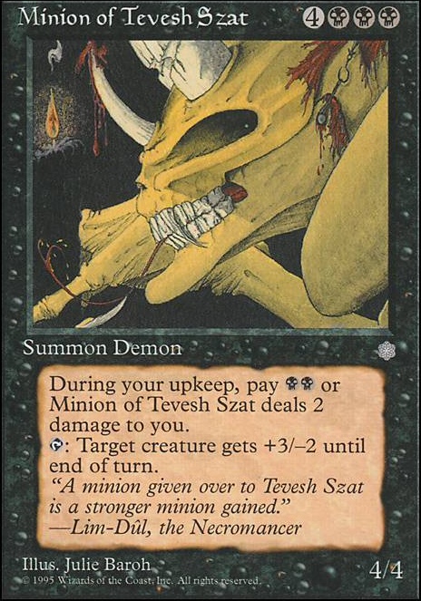 Featured card: Minion of Tevesh Szat