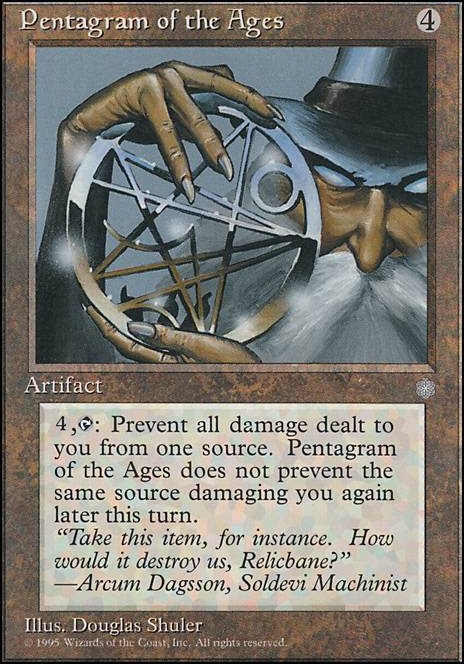 Pentagram of the Ages feature for Forbidden Zuran Magic (Ice Age only)