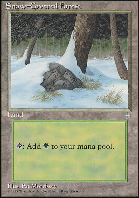 Featured card: Snow-Covered Forest