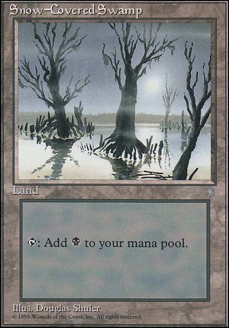 Featured card: Snow-Covered Swamp