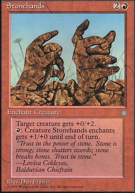 Featured card: Stonehands