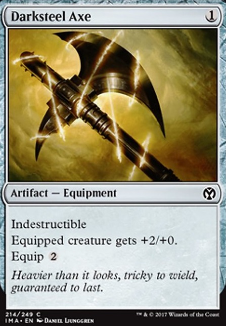 Featured card: Darksteel Axe