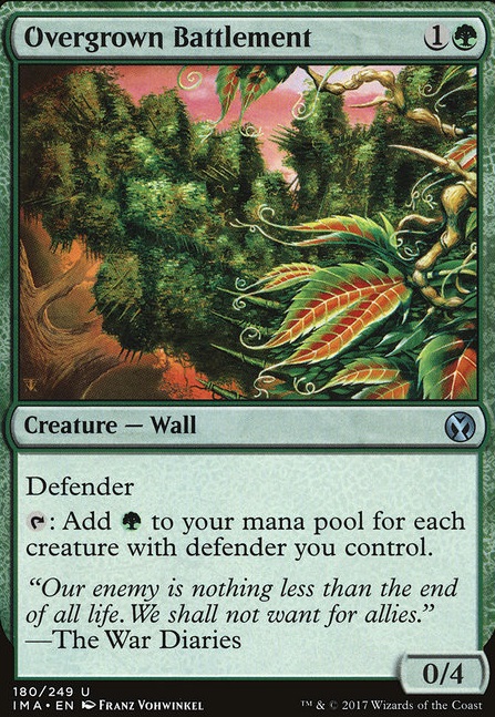 Featured card: Overgrown Battlement
