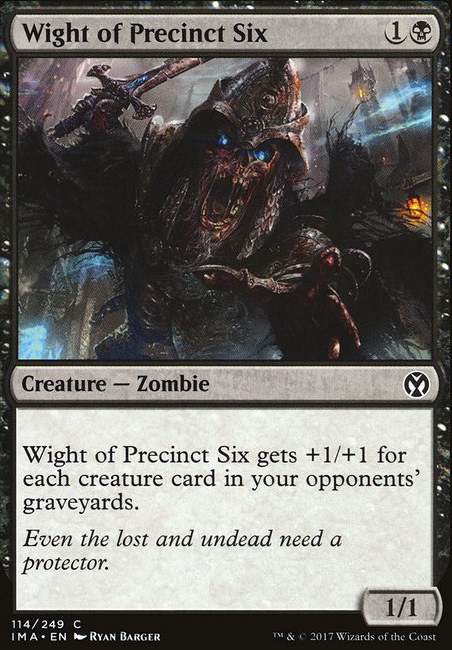 Featured card: Wight of Precinct Six