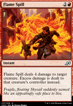 Flame Spill feature for Obosh The PreyPiercer, Burn