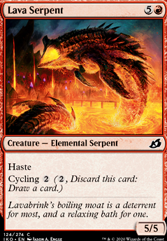 Featured card: Lava Serpent