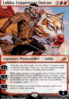 Featured card: Lukka, Coppercoat Outcast