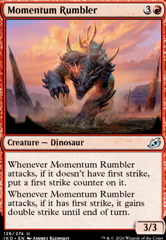 Momentum Rumbler feature for Dino Tribe