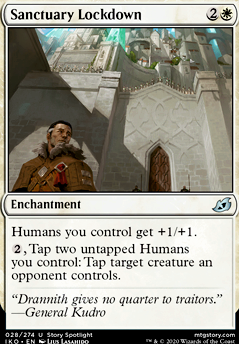 Sanctuary Lockdown feature for Mono White Vigilance