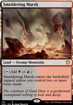 Featured card: Smoldering Marsh