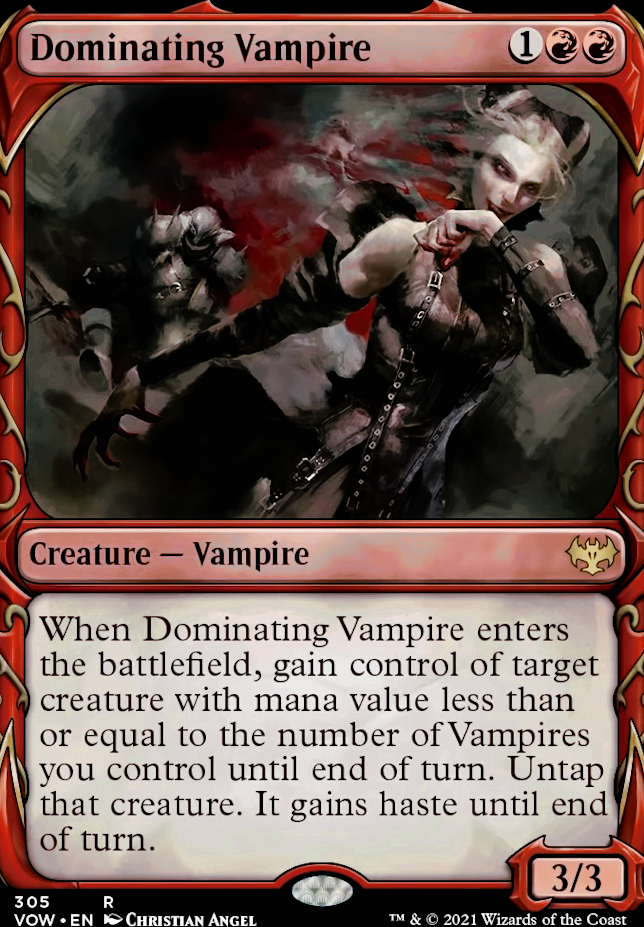 Featured card: Dominating Vampire