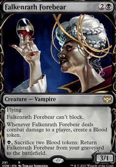 Falkenrath Forebear feature for Vampiric Blood Drive