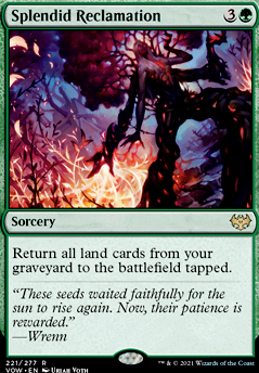 Splendid Reclamation feature for GITROG MONSTER'S GRAVEYARD