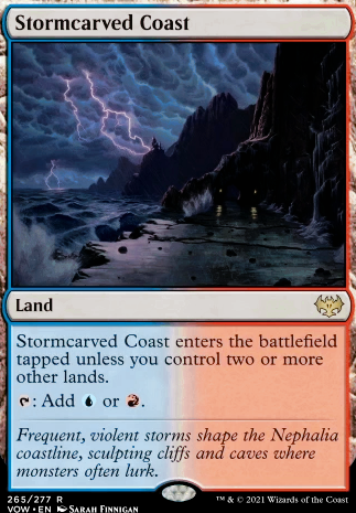 Stormcarved Coast feature for Storm's Scary Smattering of Storming Spells