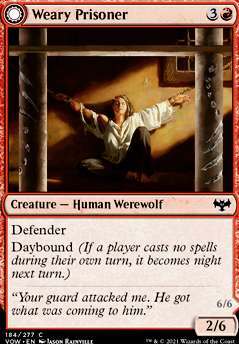 Weary Prisoner feature for Tovolar Werewolves