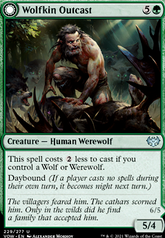 Featured card: Wolfkin Outcast