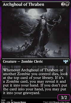 Featured card: Archghoul of Thraben